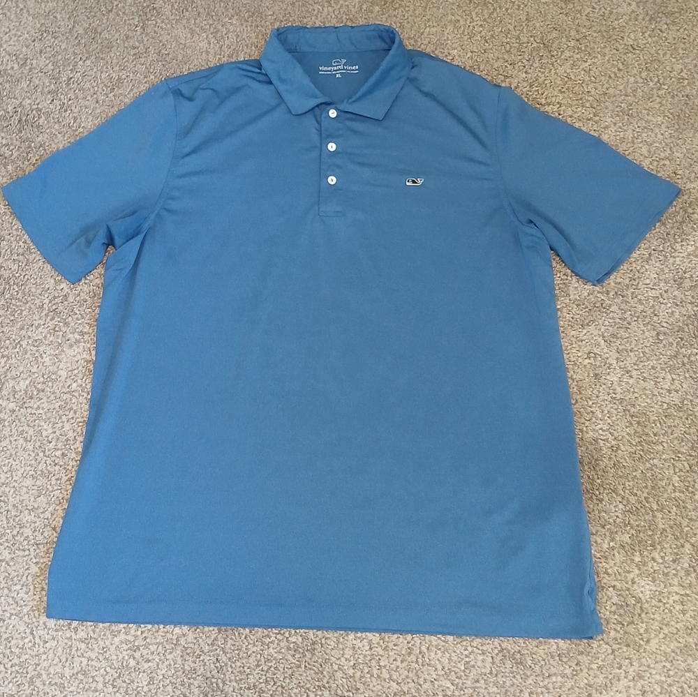 Vineyard Vines Casual Polo Shirt Men's Size XL (Toyota Logo)